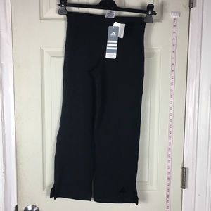NEW Adidas Performance Capri Leggings Pants XS
